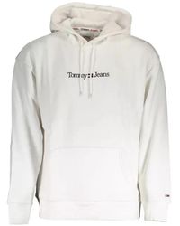 Tommy Hilfiger - Logo-Embroidered Cotton Hoodie - Lyst