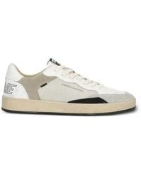 Crime London - Chelsea Panelled Leather Sneakers - Lyst