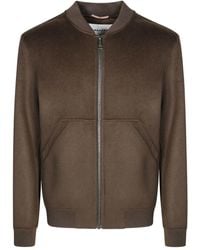 Amaranto - Veste Bomber À Fermeture Zippée - Lyst