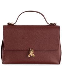 Patrizia Pepe - Fly-Plaque Pebbled Backpack - Lyst