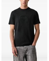 KARL LAGERFELD - Ikonik-Patch T-Shirt - Lyst