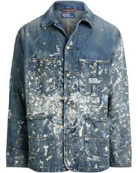 Polo Ralph Lauren - Limited-Edition Hand-Painted Denim Jacket - Lyst