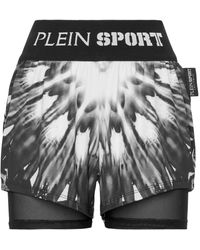 Philipp Plein - Leggings Mit Grafischem Print - Lyst