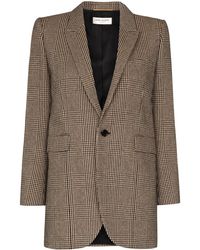 Saint Laurent Tweed Blazer - Meerkleurig