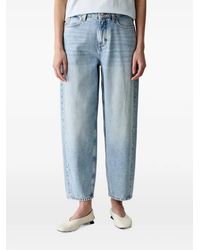 Marc O' Polo - Faded Barrel-Leg Jeans - Lyst
