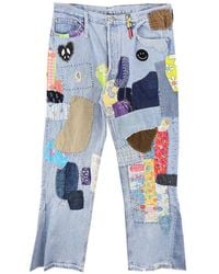 READYMADE - Patchwork-Design Jeans - Lyst