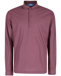 KIRED - Long-Sleeves Polo Shirt - Lyst