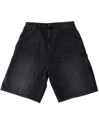 Carhartt - Og Aden Double Knee Short - Lyst