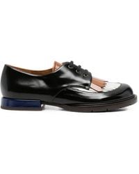 Chie Mihara - Jeripa Fringe-Detail Lace-Up Loafers - Lyst