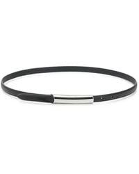 Anderson's - Cylindrical-Buckle Leather Belt - Lyst