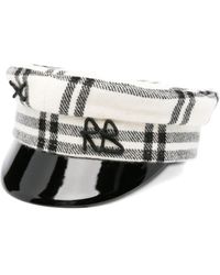 Ruslan Baginskiy - Checked-Pattern Beret - Lyst