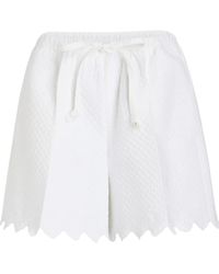 Patou - Gewatteerde Shorts - Lyst