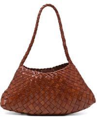 Dragon Diffusion - Rosanna Schultertasche Aus Gewebtem Leder - Lyst