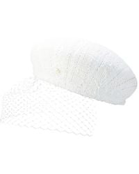 Maison Michel - New Bonnie Veil Hat - Lyst