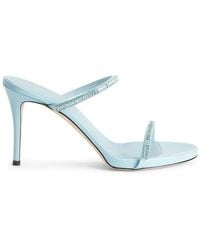 Giuseppe Zanotti - Iride Crystal 90Mm Sandals - Lyst