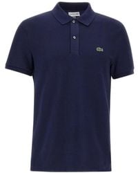 Lacoste - Pique-Knit Cotton Polo Shirt - Lyst