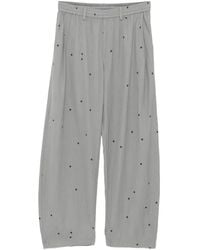 CROQUIS - Polka Dot Loose Trousers - Lyst