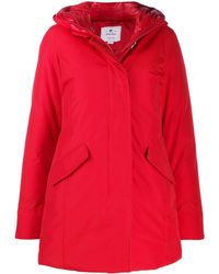 Woolrich Doudoune à capuche - Rouge