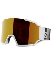 Salomon - S/View 3 Logo-Strap Goggles - Lyst