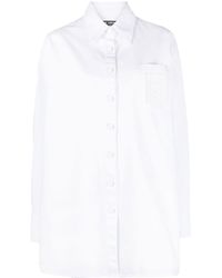 Raf Simons - Logo-patch Buttoned-up Shirt - Lyst