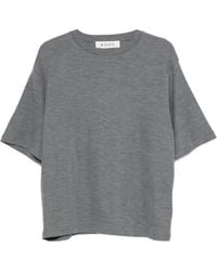 Rohe - Crew-Neck Wool T-Shirt - Lyst