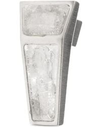 Rick Owens - Pendiente Con Detalles De Cristal - Lyst