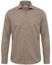 Xacus - Long-Sleeve Button-Up Shirt - Lyst