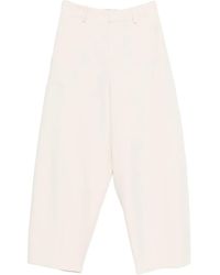 Alysi - Elasticated-waist Trousers - Lyst