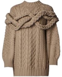 Violante Nessi - Tornatore Cable-Knit Sweater - Lyst