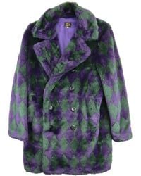Needles - Faux-Fur Coat - Lyst