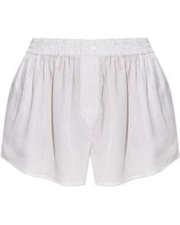 Alexander Wang - ストライプ ショートパンツ - Lyst