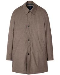 Paul Smith - Storm System' Wool Mac With Detachable Gilet - Lyst