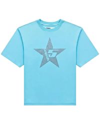 Sp5der - Rhinestone-Embellished Star T-Shirt - Lyst