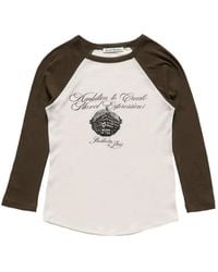 Acne Studios - Jersey T-Shirt With Logo - Lyst