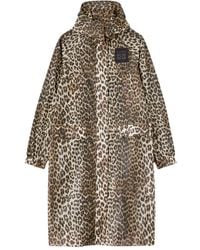 Ganni - Jas Met Luipaardprint - Lyst