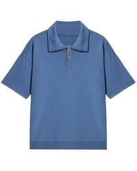 Fortela - York Zip Polo Shirt - Lyst