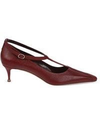 Manolo Blahnik - T-Strap Pumps - Lyst
