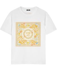 Versace - Underwater Barocco T-Shirt - Lyst