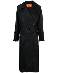 MERYLL ROGGE - Belted Double-breasted Trench Coat - Lyst