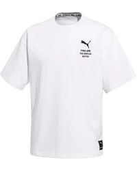 PUMA - X The Kooples Text-Print T-Shirt - Lyst