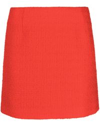 Blazé Milano - Coci Tweed Wool-blend Mini Skirt - Lyst
