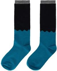 Valentino Garavani - Two-Tone Socks - Lyst