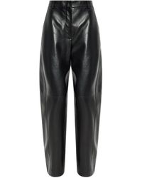 Givenchy - Leather Trousers - Lyst