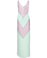 Gcds - Makramee-Midikleid Mit Monogramm - Lyst