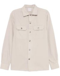 Brunello Cucinelli - Garment-Dyed Overshirt - Lyst