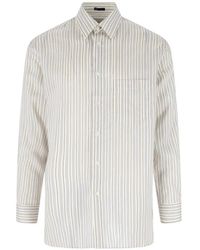 Paul Smith - Chemise Rayée À Poche Poitrine - Lyst