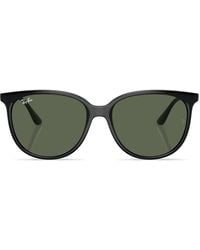 Ray-Ban - Tinted-Lenses Square-Frame Sunglasses - Lyst