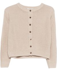 Hemisphere - Buttoned Cardigan - Lyst