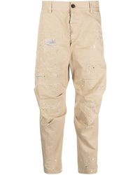 DSquared² - Cropped Broek - Lyst