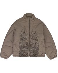 Who Decides War - Embroidered Padded Jacket - Lyst